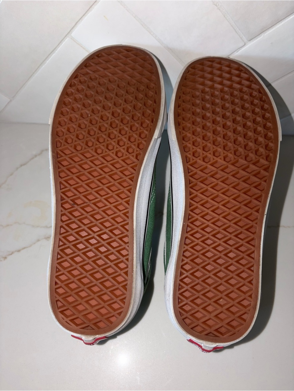 VANS Color Theory Old Skool Men's Size 10 Suede Green Sneakers Shoes - Picture 10 of 12